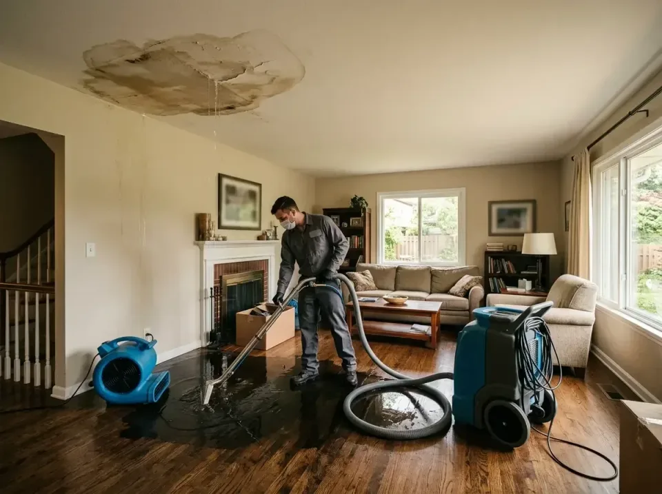 attic-pipe-burst-ceiling-drip-008 — frequently asked questions, Water Damage Restoration & Carpet Care in Petersburg, VA